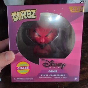 Funko Dorbz Disney Aladdin Genie #337 Vinyl Figure (Red Chase Version)